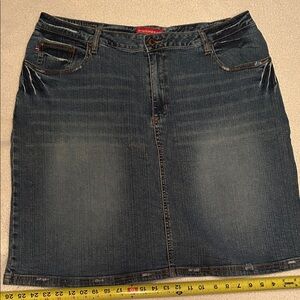 Denim Mini Skirt